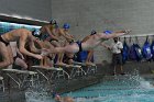 Swimming vs Bentley  Wheaton College Swimming & Diving vs Bentley College. - Photo by Keith Nordstrom : Wheaton, Swimming & Diving